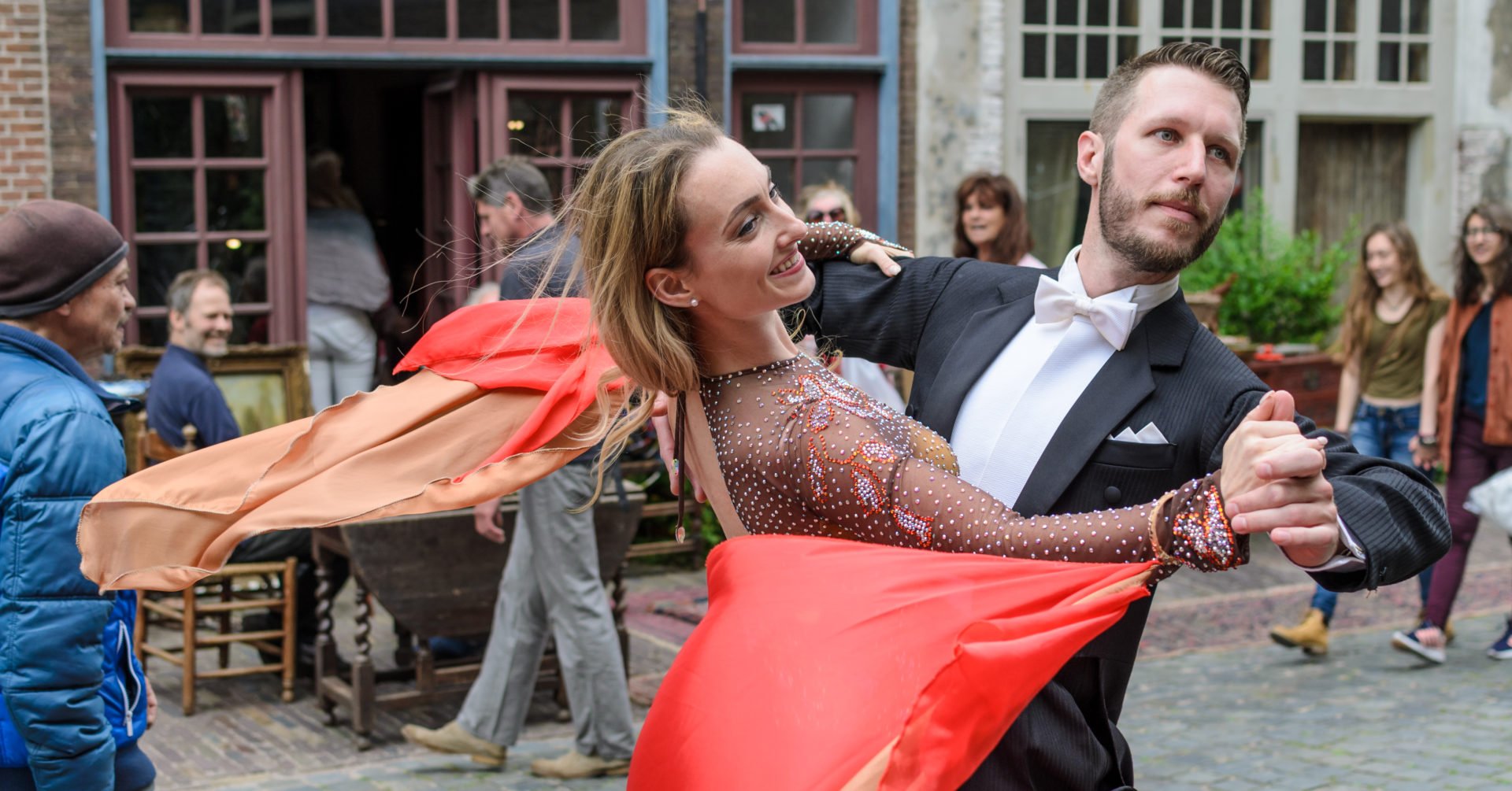 Stijldansen in Leiden - Centrum met Robin en Patty 2017