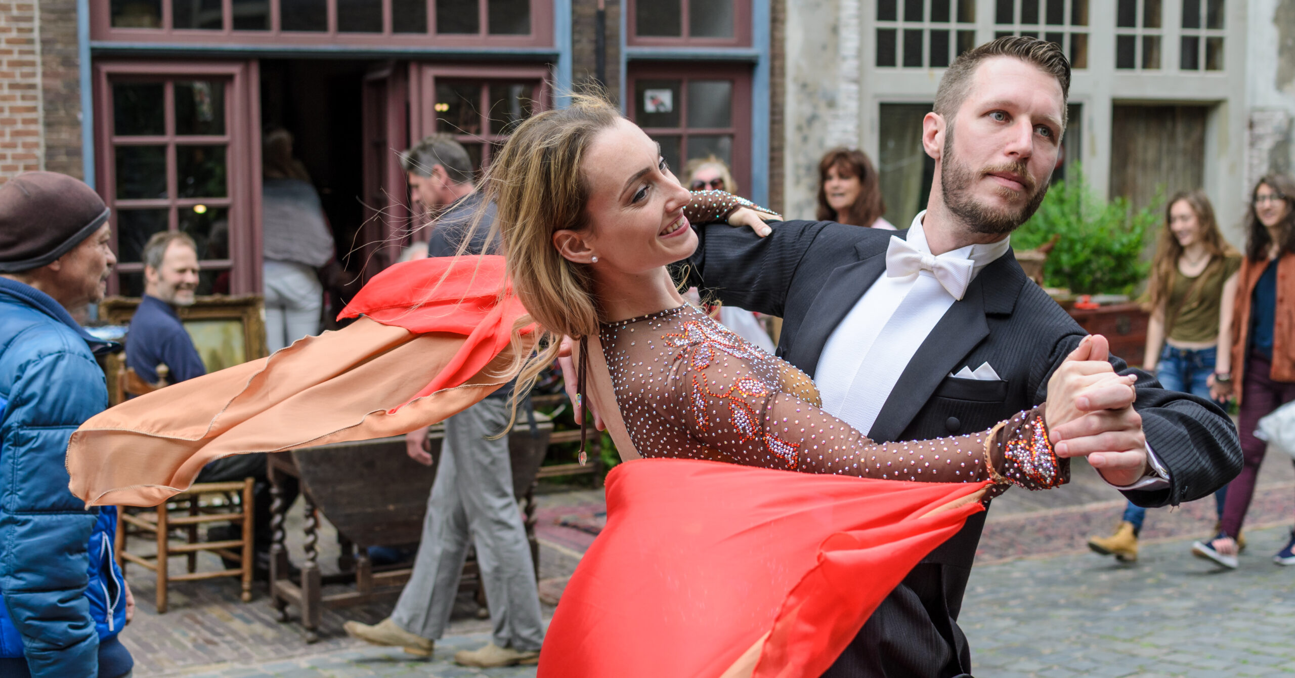 Stijldansen in Leiden - Centrum met Robin en Patty 2017