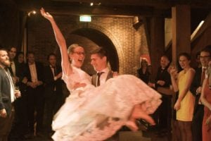Openingsdans bruiloft Thijs Remijn en Linda Nelissen