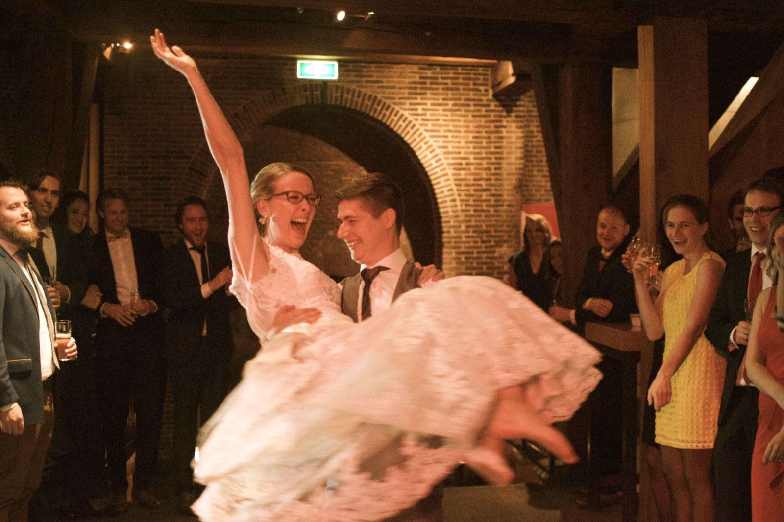 Openingsdans bruiloft Thijs Remijn en Linda Nelissen