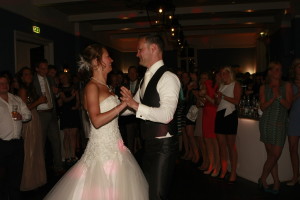 Openingsdans bruiloft Chris en Eveline