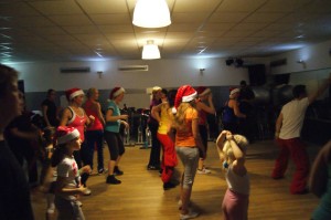 Kerstzumba Dance Fit bij FlexiFitness 2013