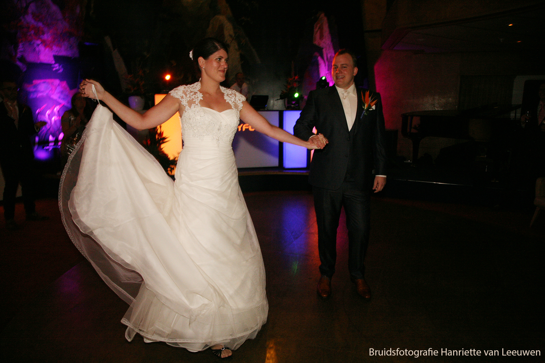 Openingsdans bruiloft Dennis & Cindy