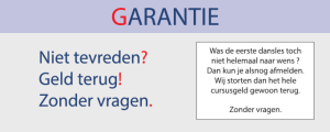 niet goed geld terug garantie