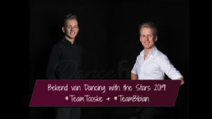 Dancing with the stars 2019 Joost en Glenn op RTL4