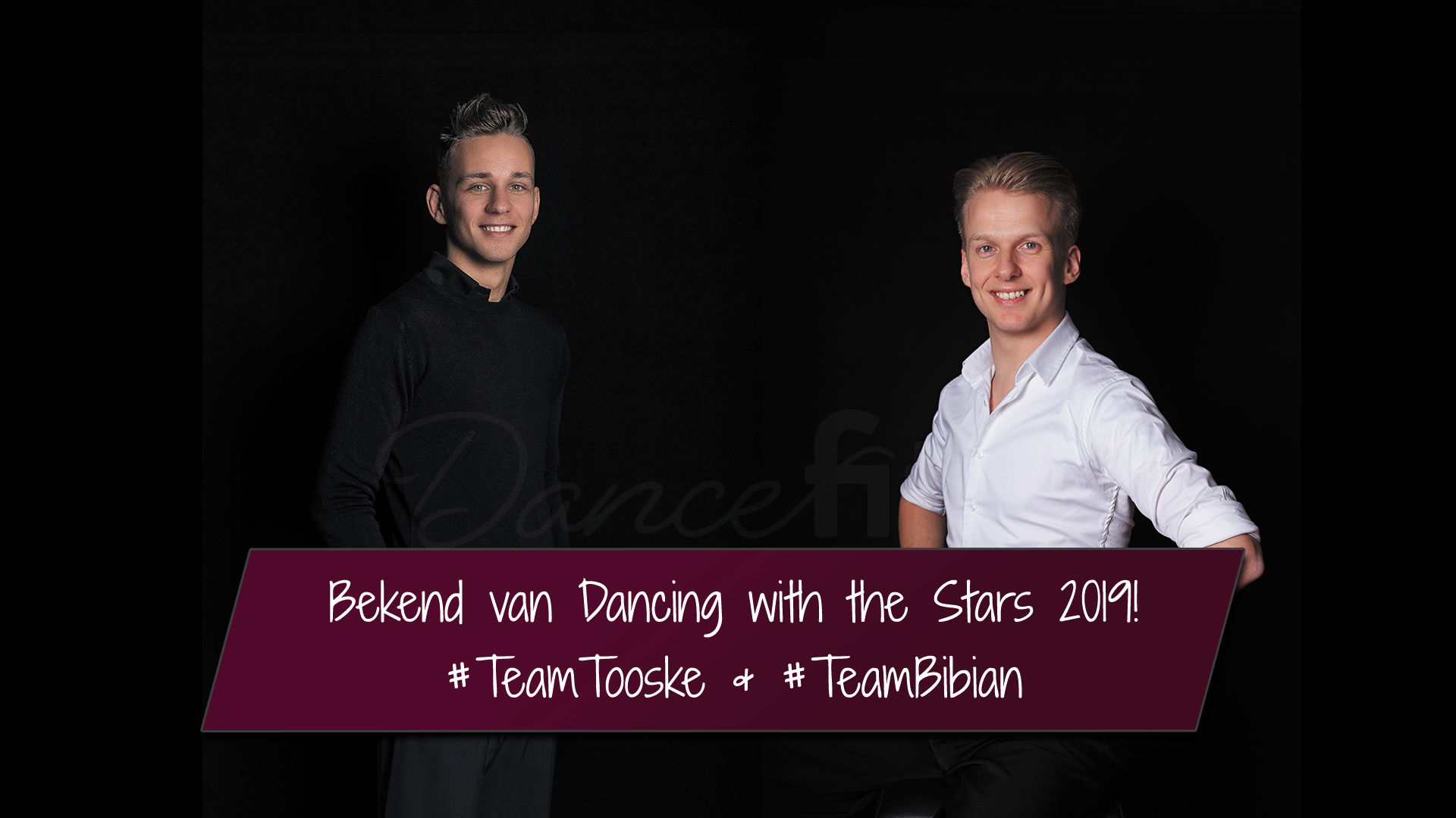 Dancing with the stars 2019 Joost en Glenn op RTL4
