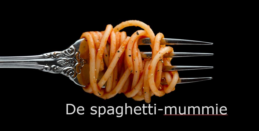 De openingsdans spaghetti mummie