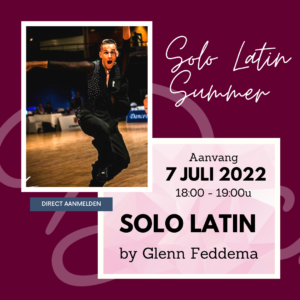Dansschool Dance Fit Solo Latin by Glenn Feddema Product image SUMMER