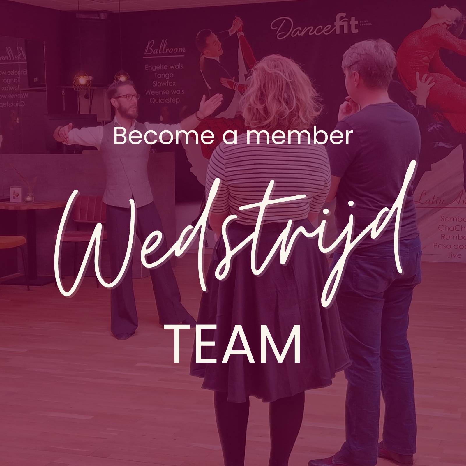 Become a team member - wedstrijddanser