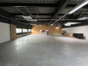 Dansschool Featherstep leeg