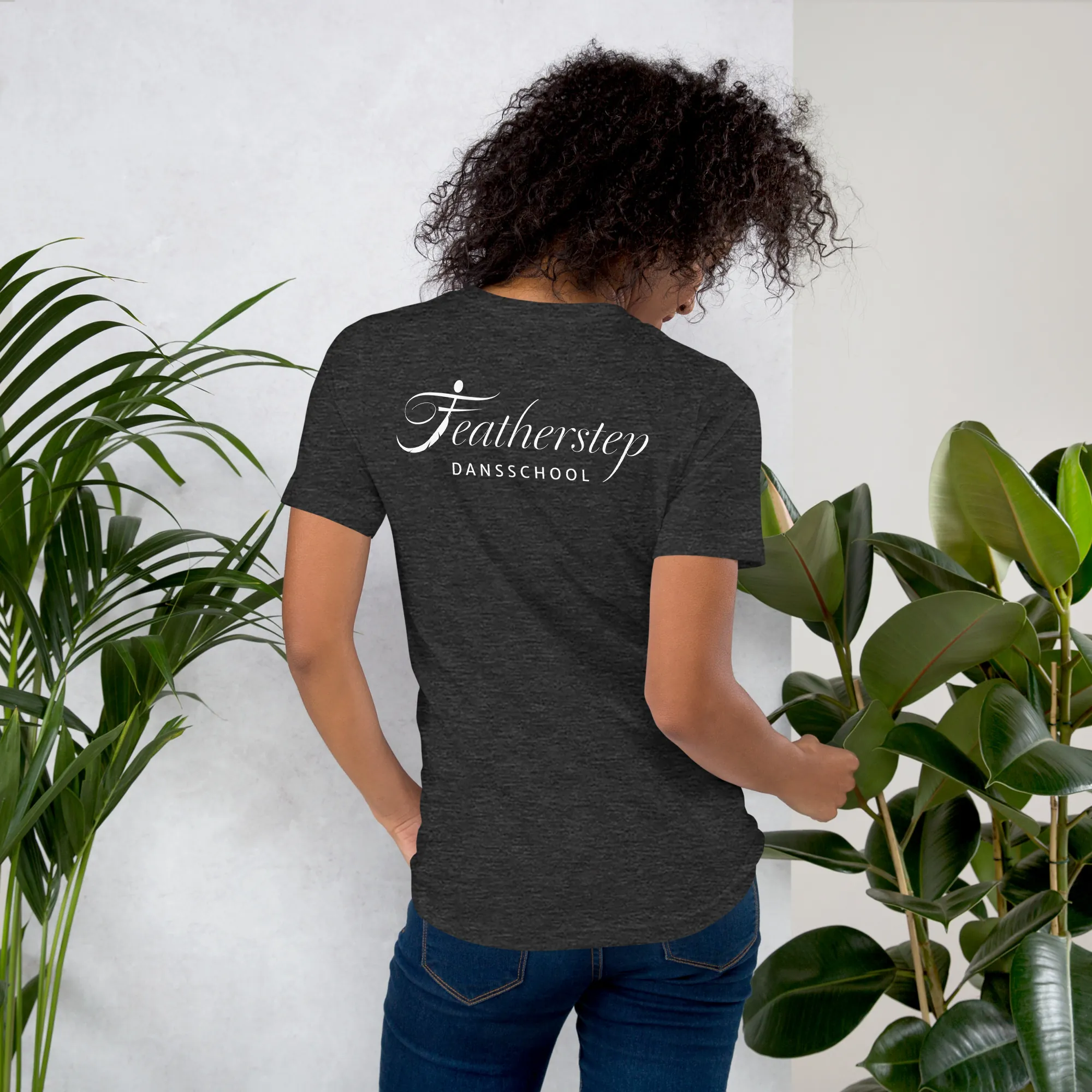 Dansschool Featherstep T-shirt voor hem of haar (Duo Print) 6 Dansschool Featherstep T-shirt voor hem of haar (Duo Print) - Afbeelding 6