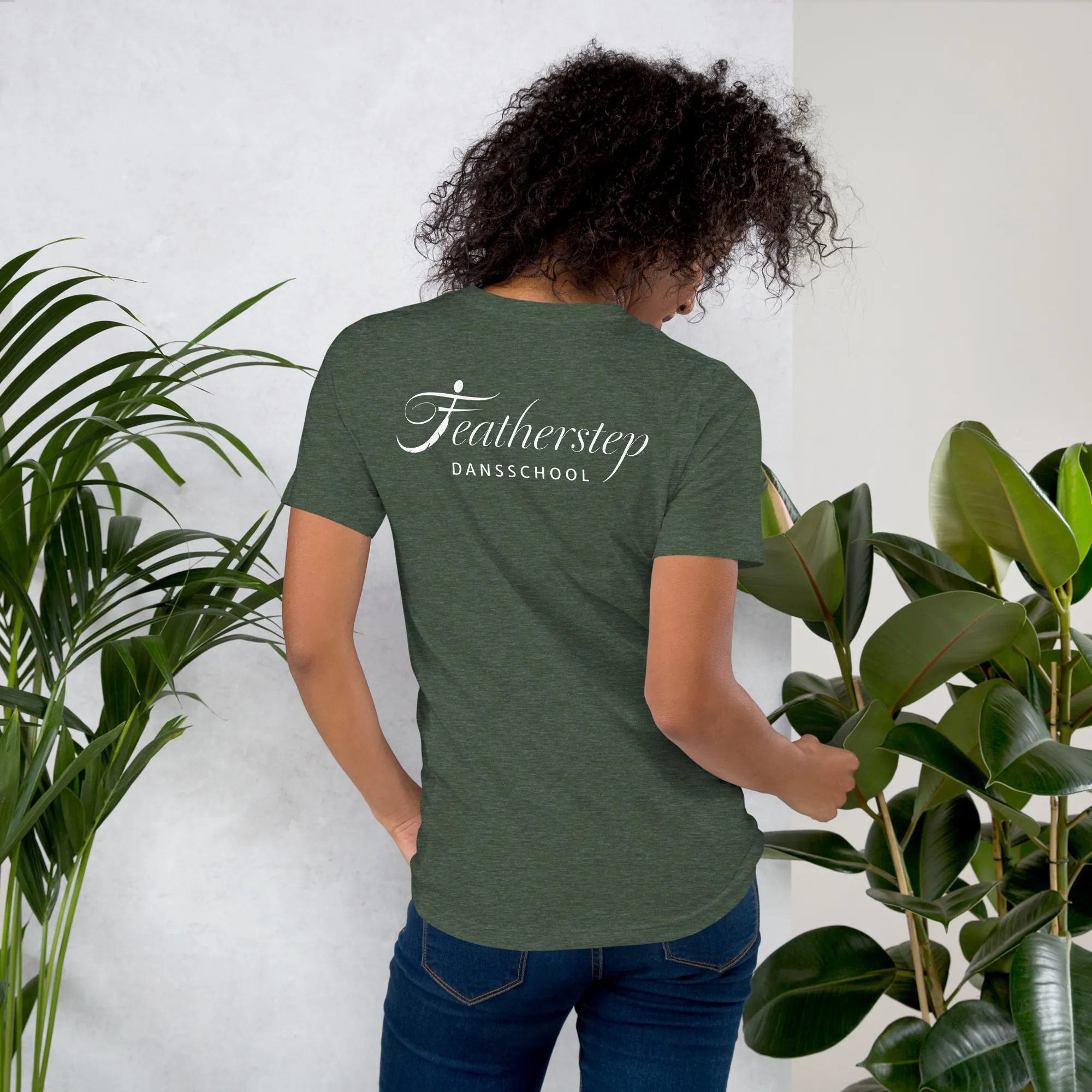 Dansschool Featherstep T-shirt voor hem of haar (Duo Print) 9 Dansschool Featherstep T-shirt voor hem of haar (Duo Print) - Afbeelding 9