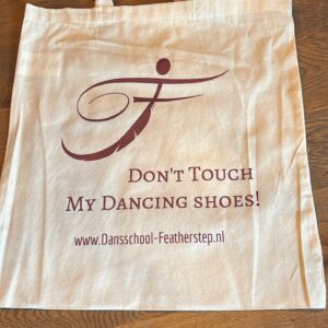 Shoe bag - don't touch my dancing shoes