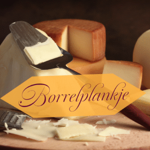 Borrelplankje met kaas en charcuterie