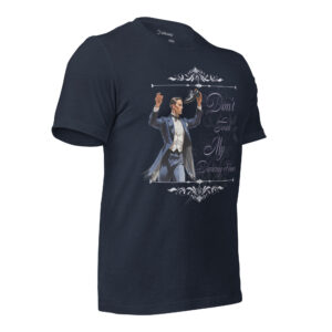 unisex staple t shirt heather navy right front 68873a68974f3