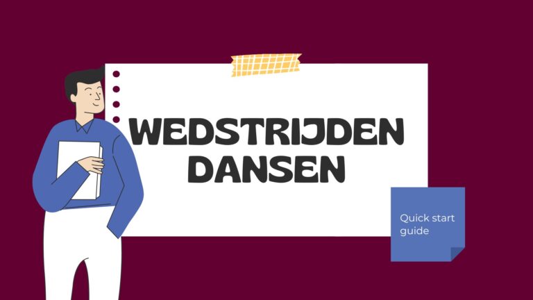 Nieuwe informatiesessie Wedstrijddansen 5 Informatiesessie
