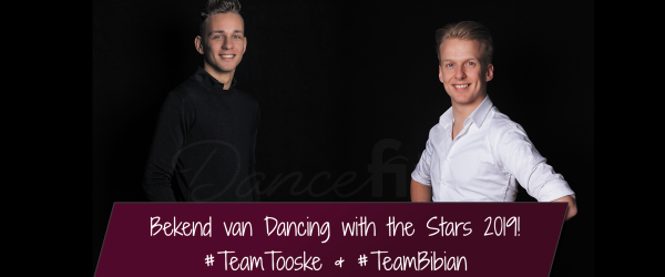 Dancing with the stars 2019 Joost en Glenn op RTL4