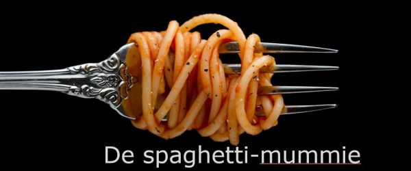 De openingsdans spaghetti mummie