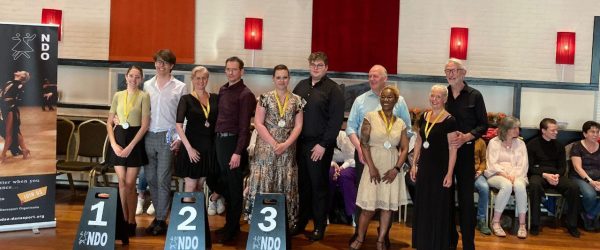 Wedstrijdteam Dansschool Dance Fit Goed van start bij de NDO